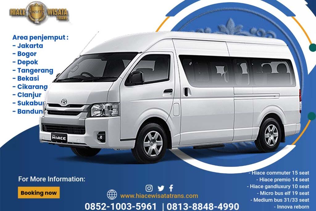 Sewa Toyota Hiace Caringin