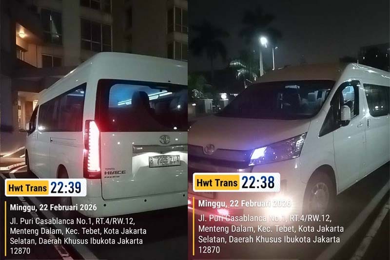 Sewa Hiace Gunung Putri