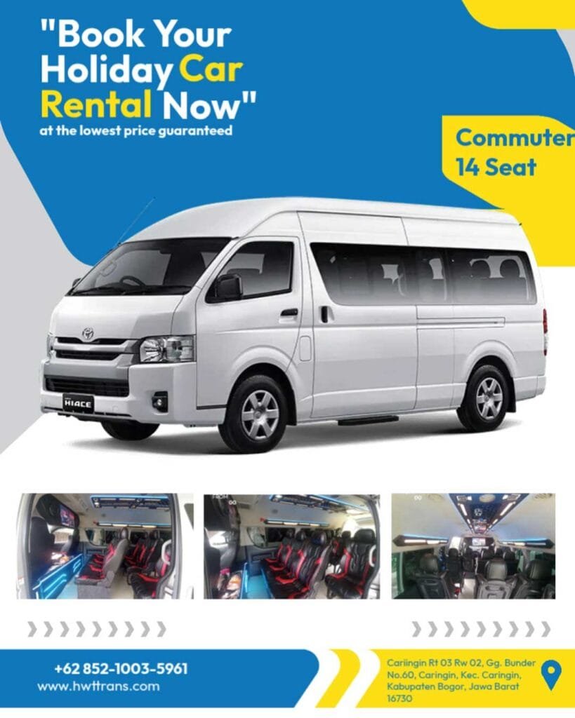 Sewa Hiace Caringin Bogor