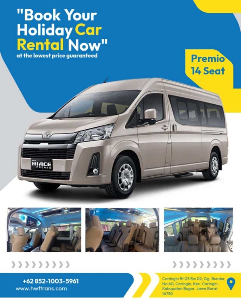 Sewa Hiace Caringin Bogor