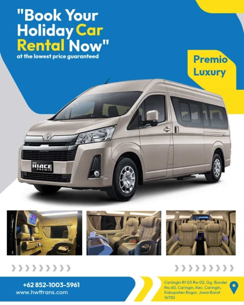 Sewa Hiace Caringin Bogor